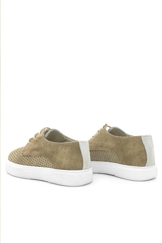 Rakerplus Hakiki Deri Vizon Lastikli Erkek Çocuk Günlük Ayakkabı - 5