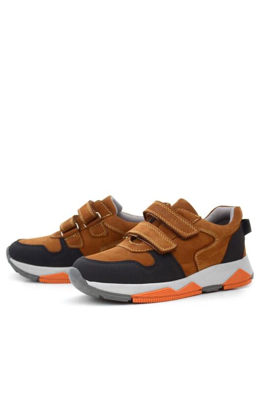 Rakerplus Hakiki Deri Taba Çocuk Okul Spor Ayakkabı - 3