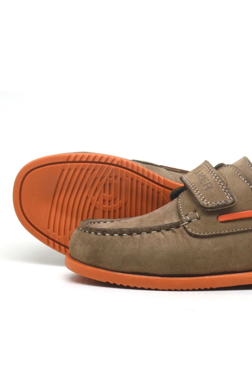 Rakerplus Simurg Hakiki Deri Kum Rengi Erkek Çocuk Ayakkabı - 6