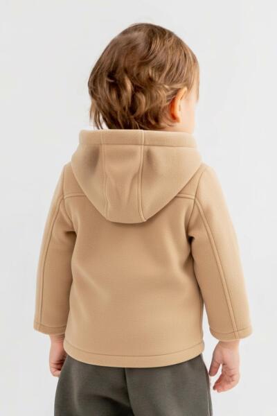 Erkek Çocuk Kaban 7-12 Yaş 1061 Bej - 2