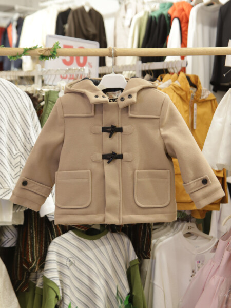 Erkek Çocuk Kaban 2-6 Yaş 1060 Bej - 3