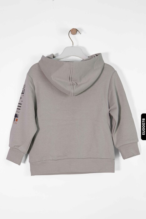 Erkek Çocuk Kapşonlu Sweatshirt 3-8 Yaş 10829 - 128