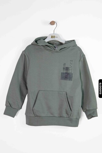 Erkek Çocuk Kapşonlu Sweatshirt 3-8 Yaş 10830 - 127