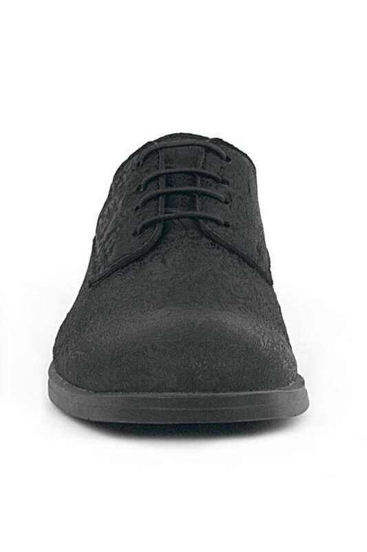 Rakerplus Siyah Bağcıklı Takım Elbise Klasik Çocuk Ayakkabı - 3