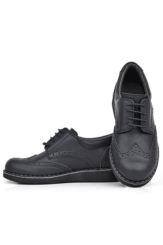 Rakerplus Hidra Yüksek Taban Bağcıklı Erkek Genç Okul Ayakkabısı - 6