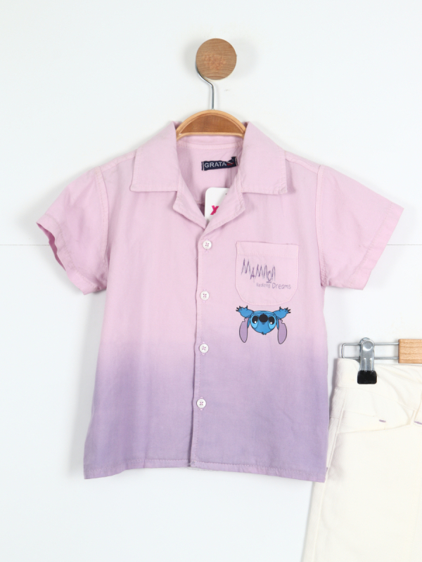 Erkek Çocuk Kombin Takmı 1-5 Yaş SET0330 Beyaz - 3