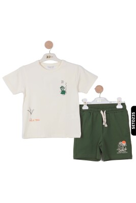 Dijital baskılı Erkek Çocuk Kombin Takmı 4-8 Yaş SET0235 - 1