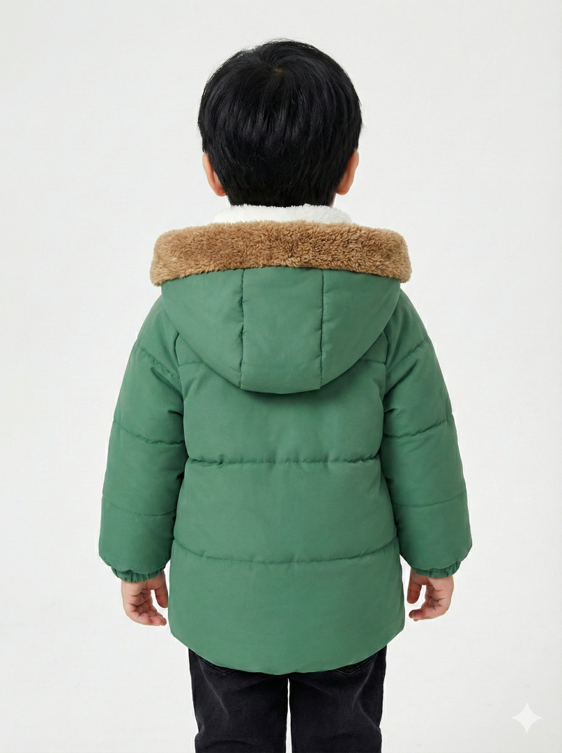 Erkek Çocuk Mont 2-6 Yaş 51396 Yeşil - 2