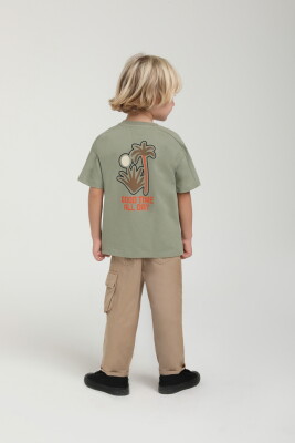 Erkek Çocuk Pantolon 1-4 Yaş 2545 Camel - 5