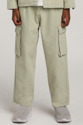 Erkek Çocuk Pantolon 4-8 Yaş 2556 Yeşil - ESCABEL