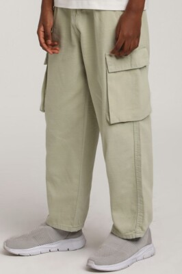 Erkek Çocuk Pantolon 4-8 Yaş 2556 Yeşil - 3