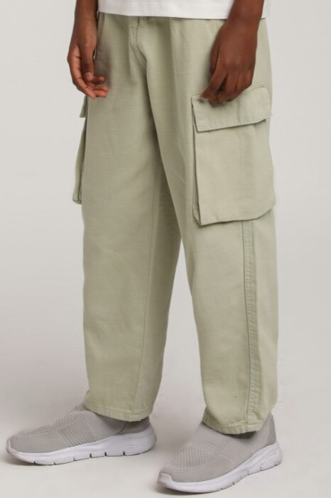 Erkek Çocuk Pantolon 4-8 Yaş 2556 Yeşil - 3