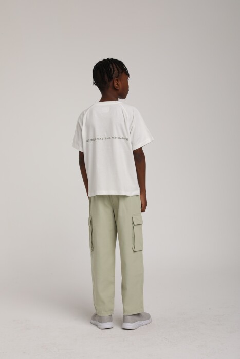 Erkek Çocuk Pantolon 4-8 Yaş 2556 Yeşil - 5