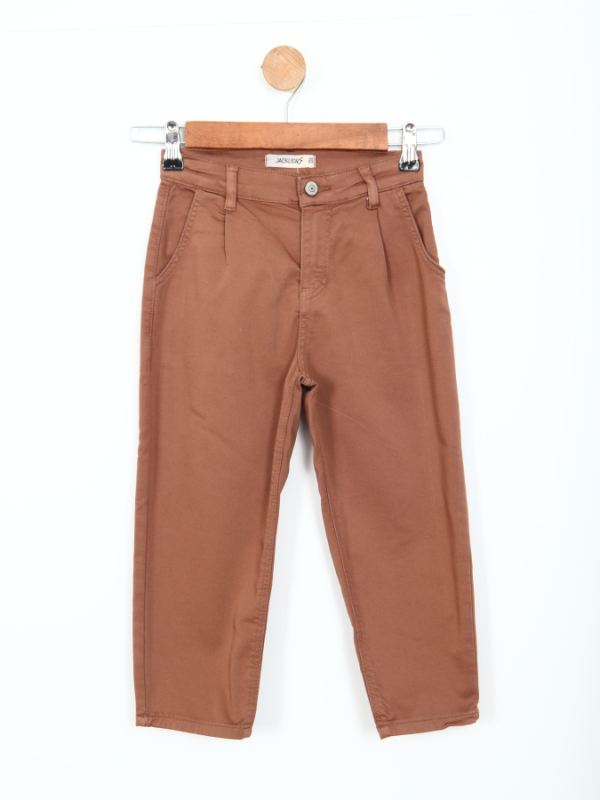 Erkek Çocuk Pantolon 4-8 Yaş 2571 Kahve - ESCABEL