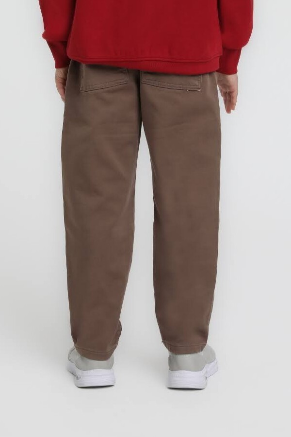 Erkek Çocuk Pantolon 9-13 Yaş 2441 Kahve - 2