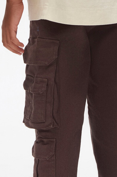 Erkek Çocuk Pantolon 8-14 Yaş 67700 Kahverengi - 2