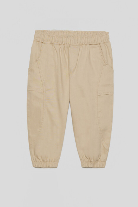 Erkek Çocuk Pantolon 1-4 Yaş 66607 Vizon - 1