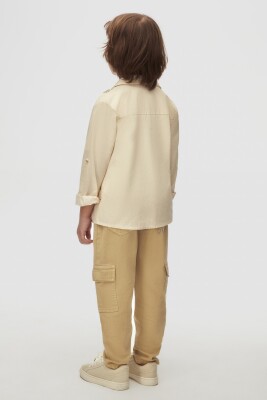 Erkek Çocuk Pantolon 4-8 Yaş 68511 Sarı - 3