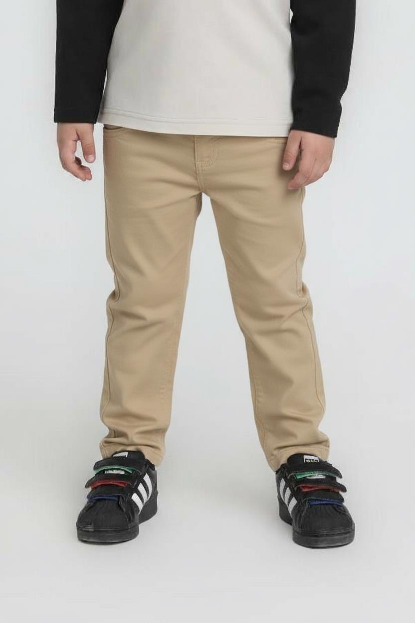 Erkek Çocuk Pantolon 1-4 Yaş 69606 Krem - 1
