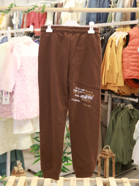 Erkek Çocuk Pantolon 8-14 Yaş 69300 Kahverengi - 4