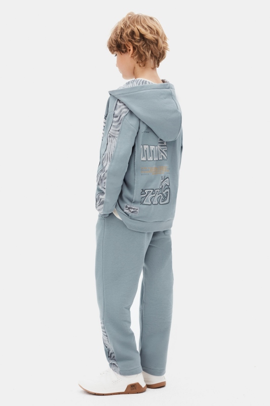 Erkek Çocuk Pantolon 8-14 Yaş 69304 Mavi - 4