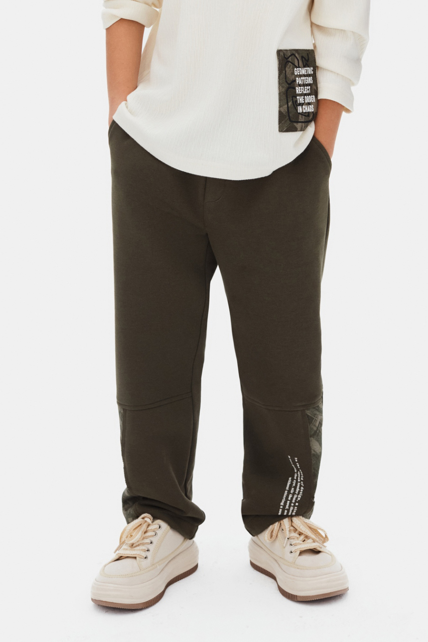 Erkek Çocuk Pantolon 8-14 Yaş 69304 Haki - 1