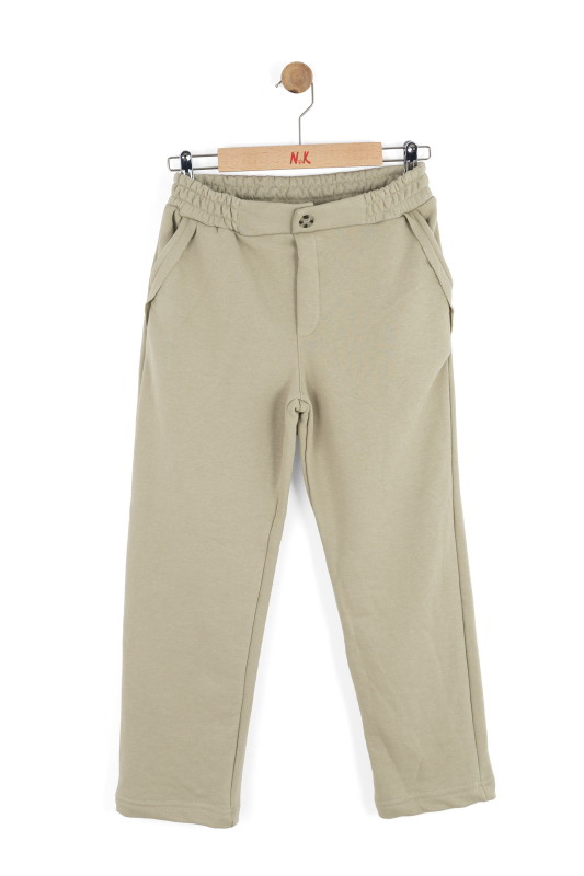 Erkek Çocuk Pantolon 8-14 Yaş 69307 Yeşil - NK KİDS