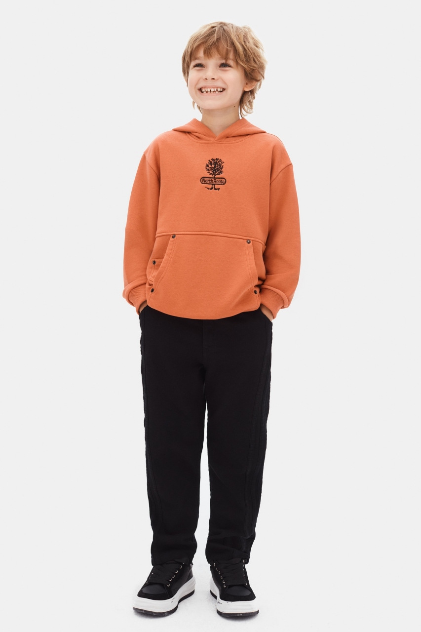 Erkek Çocuk Pantolon 8-14 Yaş 69313 Siyah - 3