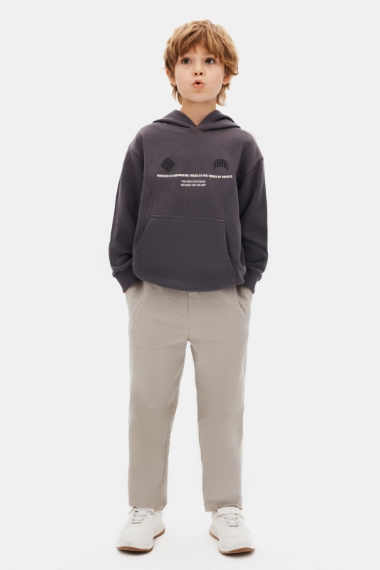 Erkek Çocuk Pantolon 8-14 Yaş 69316 Gri - 2