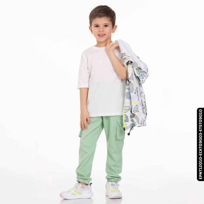 Erkek Pantolon 4-13 Yaş 2204 Epnt12010 Mint - 3