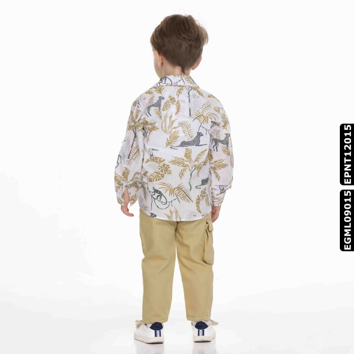 Erkek Pantolon 1-5 Yaş 2304 Epnt12015 Sarı - 5