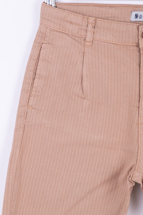 Erkek Navy Pantolon 8-14 Yaş 64718 Epnt12028 Camel - 5