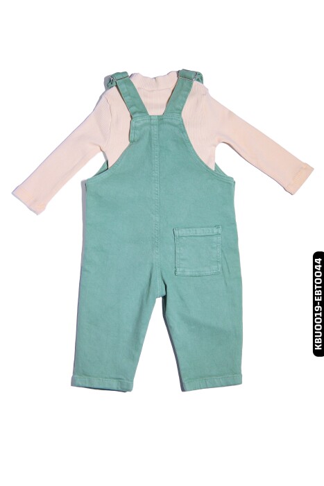 Erkek Bebek Dokuma Salopet 6-24 Ay 20029 - 3