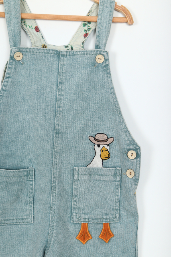 Erkek Çocuk Salopet 1-5 Yaş 8267 Mavi - 2