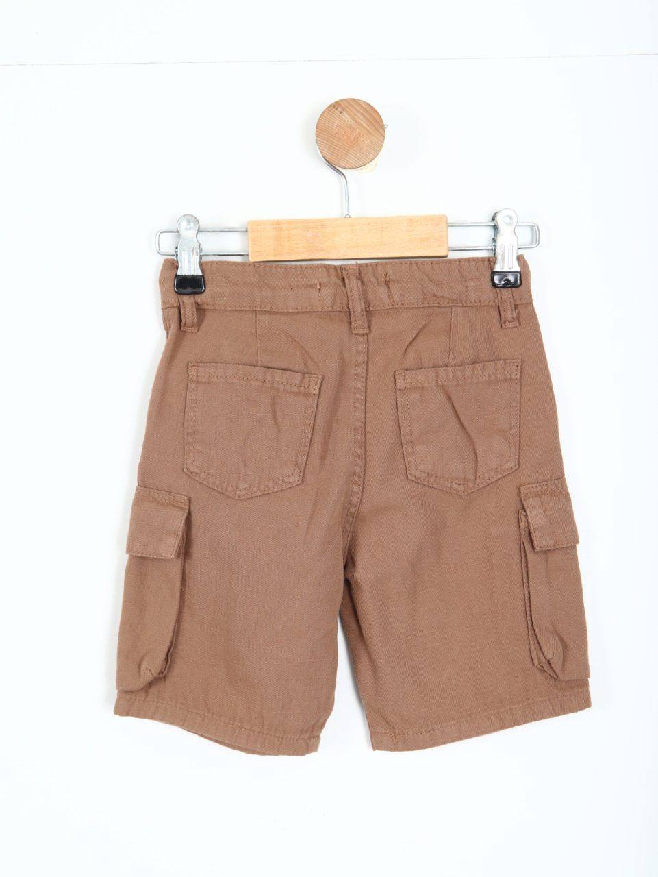 Erkek Çocuk Şort 1-4 Yaş 25217 Kahverengi - 3