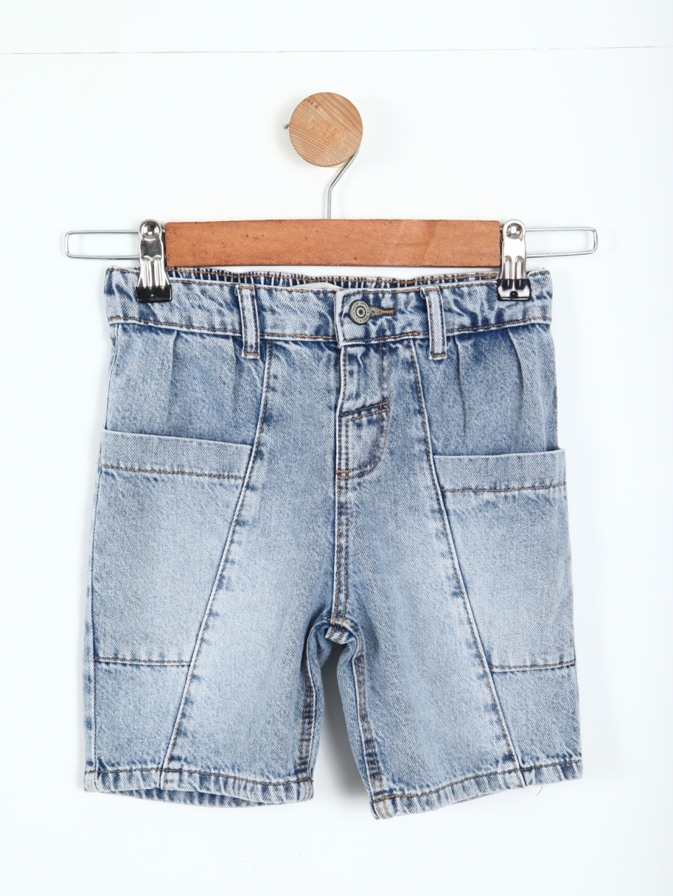 Erkek Çocuk Şort 1-4 Yaş 25223 Mavi - 1