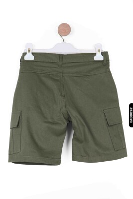 Erkek Çocuk Şort 6-12 yaş 8182 Haki - 2