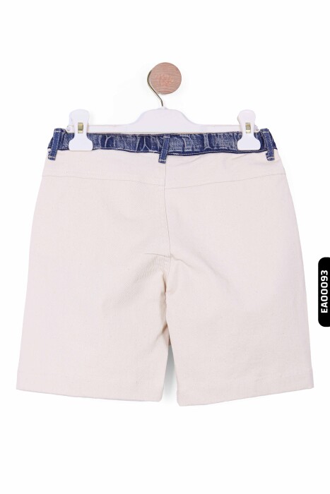 Erkek Çocuk şort 6-12 yaş 8186 Bej - 2