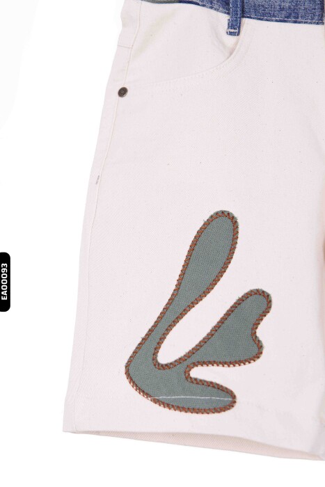 Erkek Çocuk şort 6-12 yaş 8186 Bej - 3