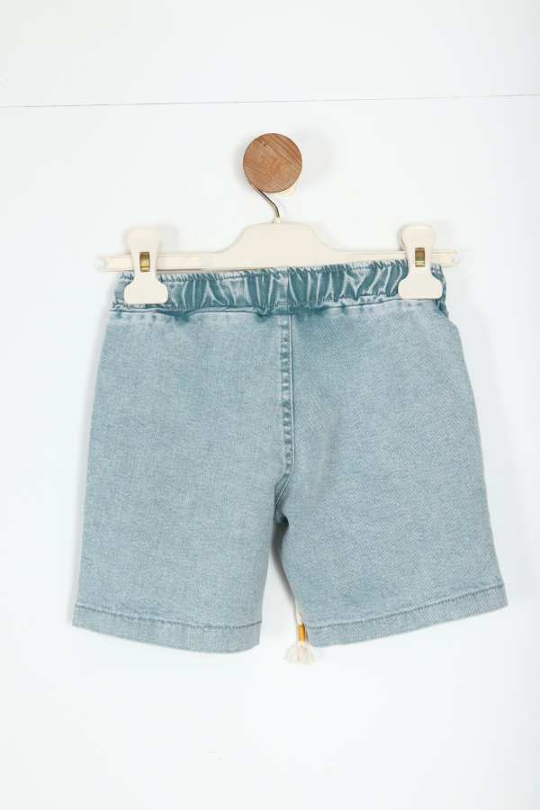 Erkek Çocuk Şort 1-5 Yaş 8266 Mavi - 3