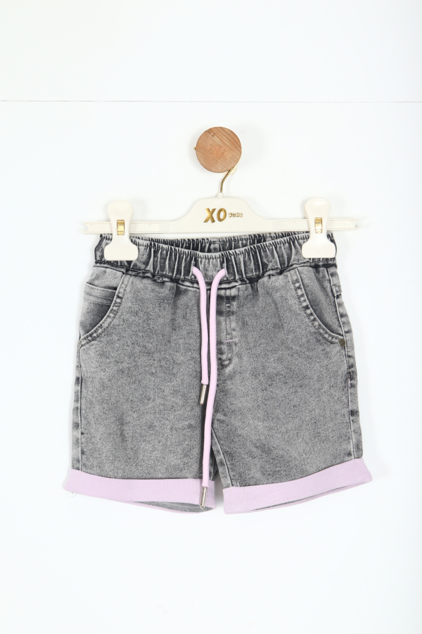 Erkek Çocuk Şort 1-5 Yaş 8272 Siyah - 1