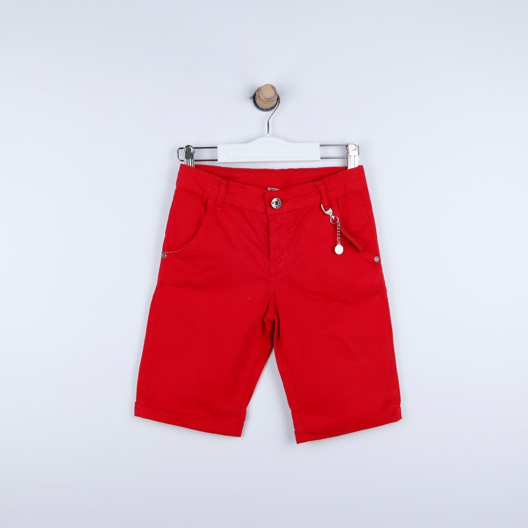 P-003924 (hype 8027) Erkek Şort 3-7 Yaş Kırmızı - 1