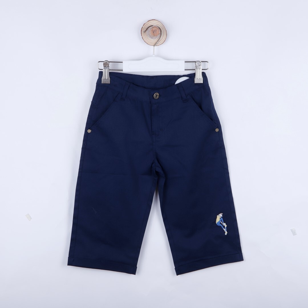 P-004130 (hype 8085) Erkek Şort 6-14 Yaş Lacivert - 1