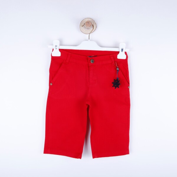 P-004240 (hype 8069) Erkek Şort 3-7 Yaş Kırmızı 