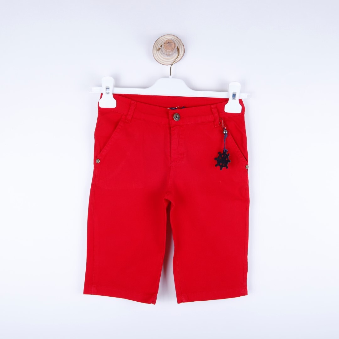 P-004240 (hype 8069) Erkek Şort 3-7 Yaş Kırmızı - 1