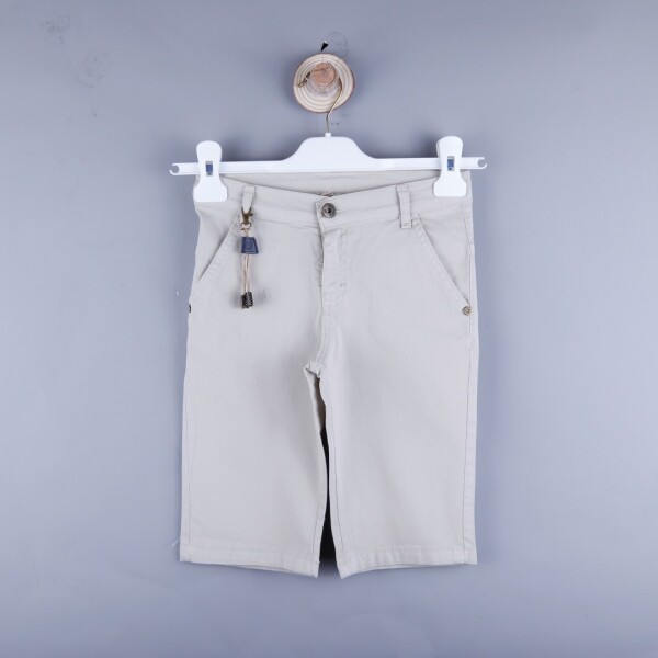 P-004240 (hype 8069) Erkek Şort 3-7 Yaş Bej 