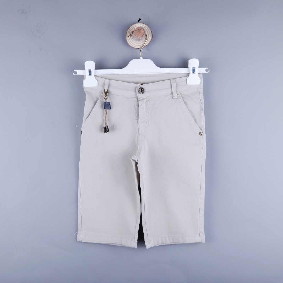 P-004240 (hype 8069) Erkek Şort 3-7 Yaş Bej - 1