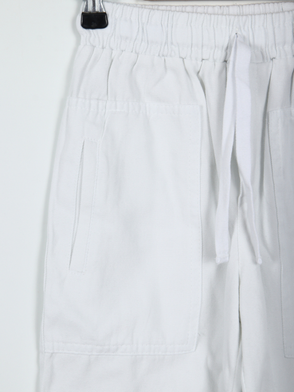 Erkek Çocuk Şort 4-8 Yaş 68518 Beyaz - 2