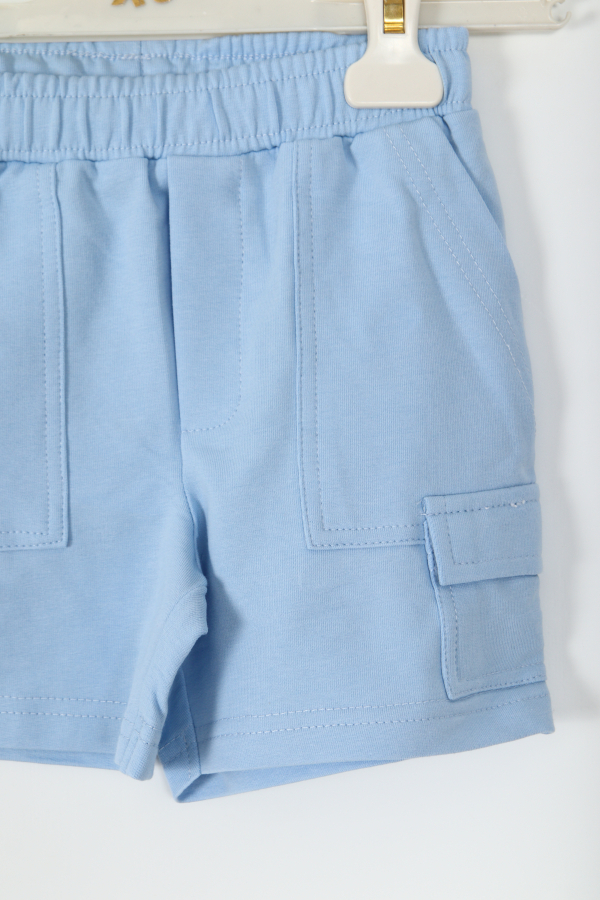 Erkek Çocuk Şort 9-36 Ay 68610 Mavi - 2