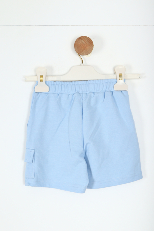 Erkek Çocuk Şort 9-36 Ay 68610 Mavi - 3